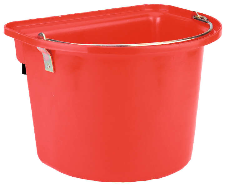 KERBL Turnier-Futterkrippe mit Einhängebügel und Tragegriff